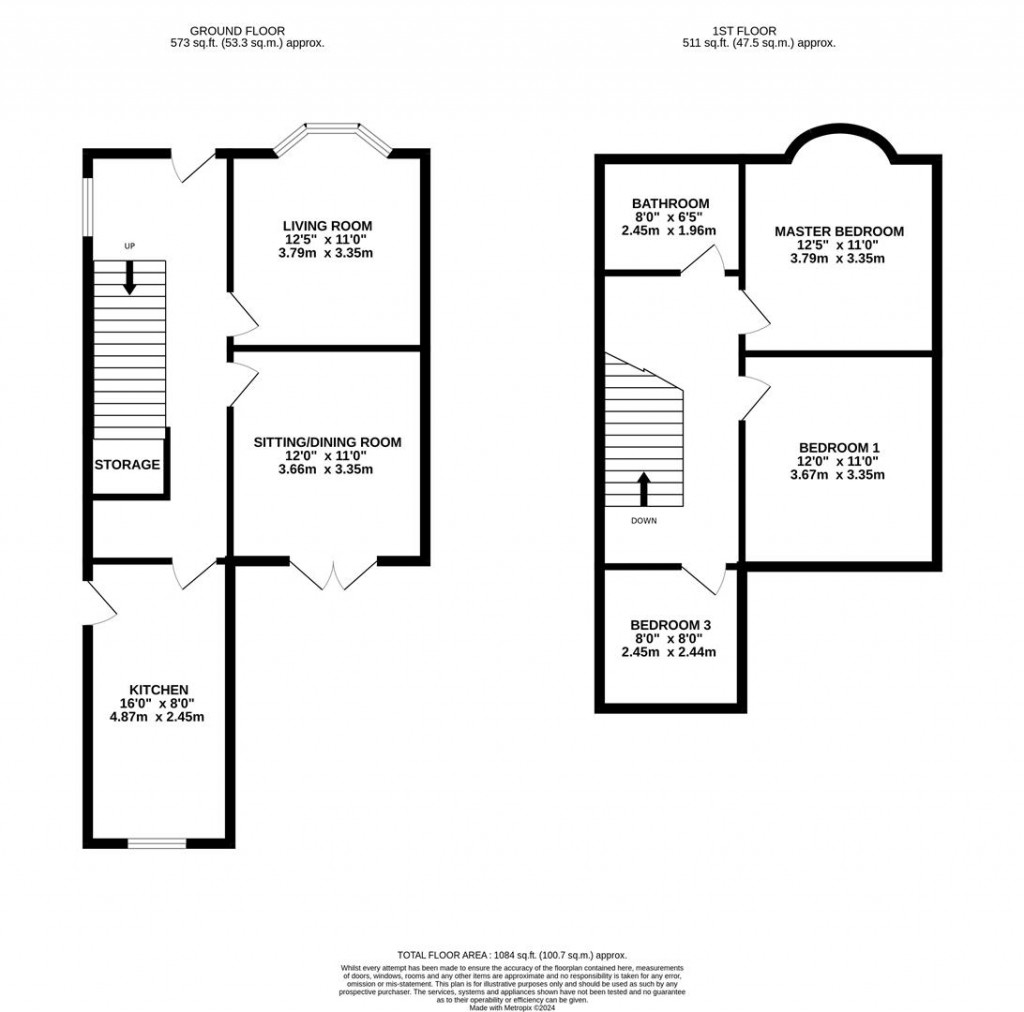 Floorplans For Eastleigh Road, Kettering