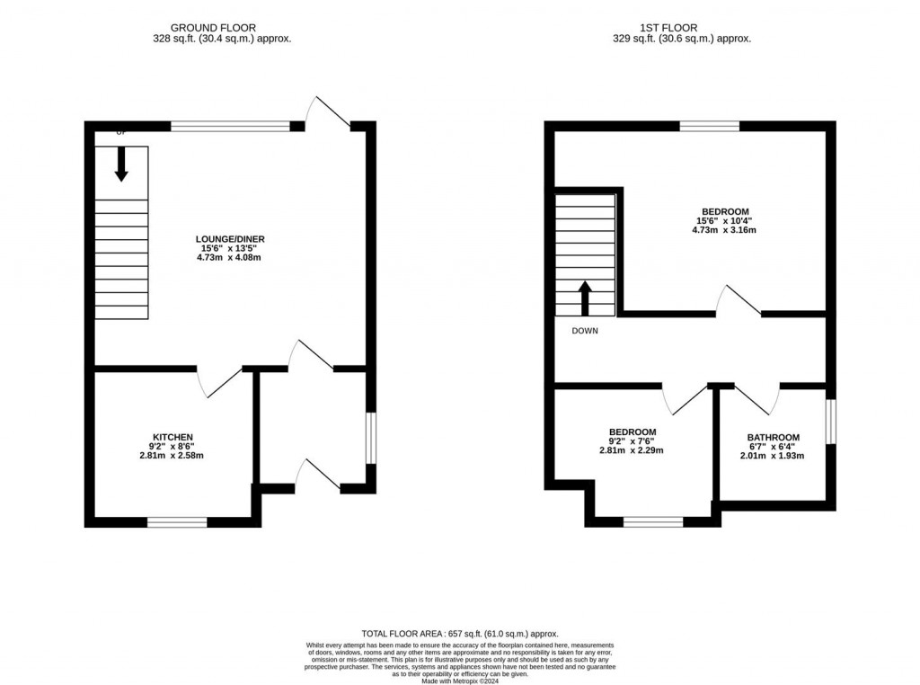 Floorplans For Laughton Road, Lubenham
