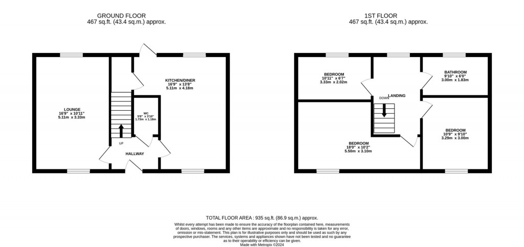 Floorplans For Harvest Road, Market Harborough