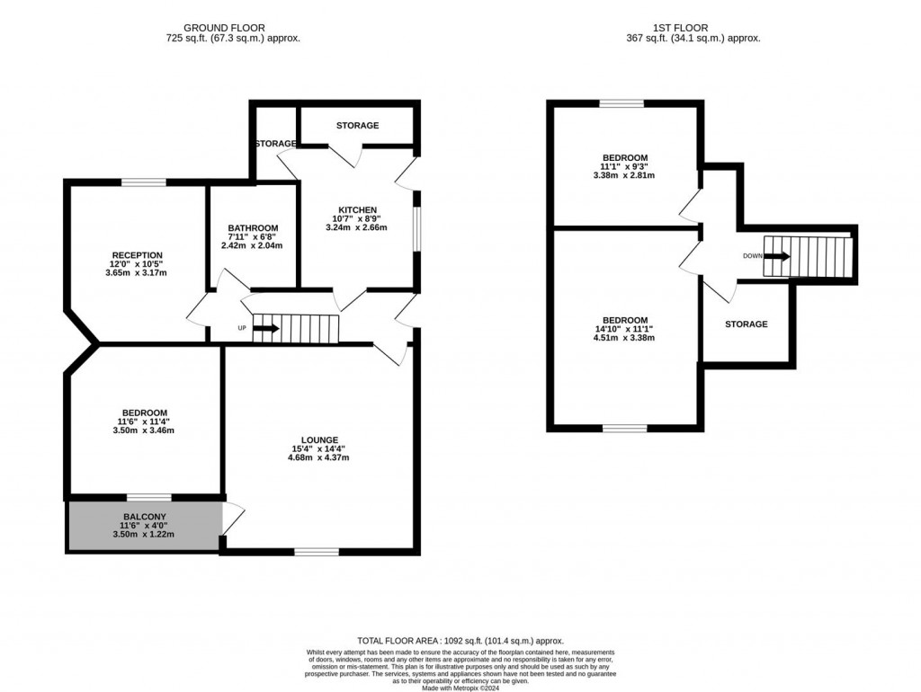 Floorplans For Lewis Road, Kettering
