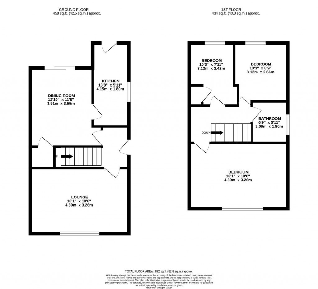 Floorplans For Eady Road, Burton Latimer