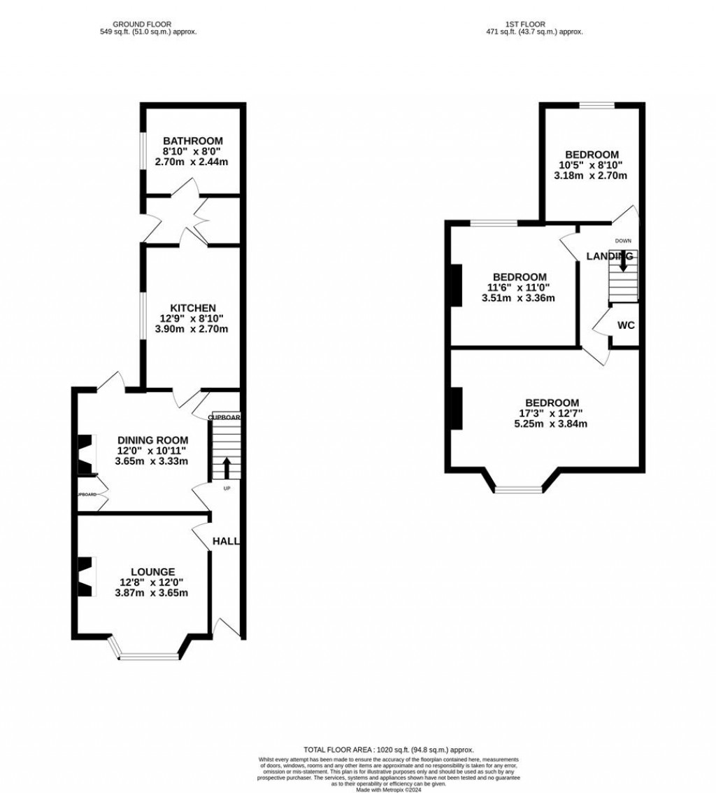 Floorplans For Nelson Street, Market Harborough ** With off road parking ** Must be viewed **