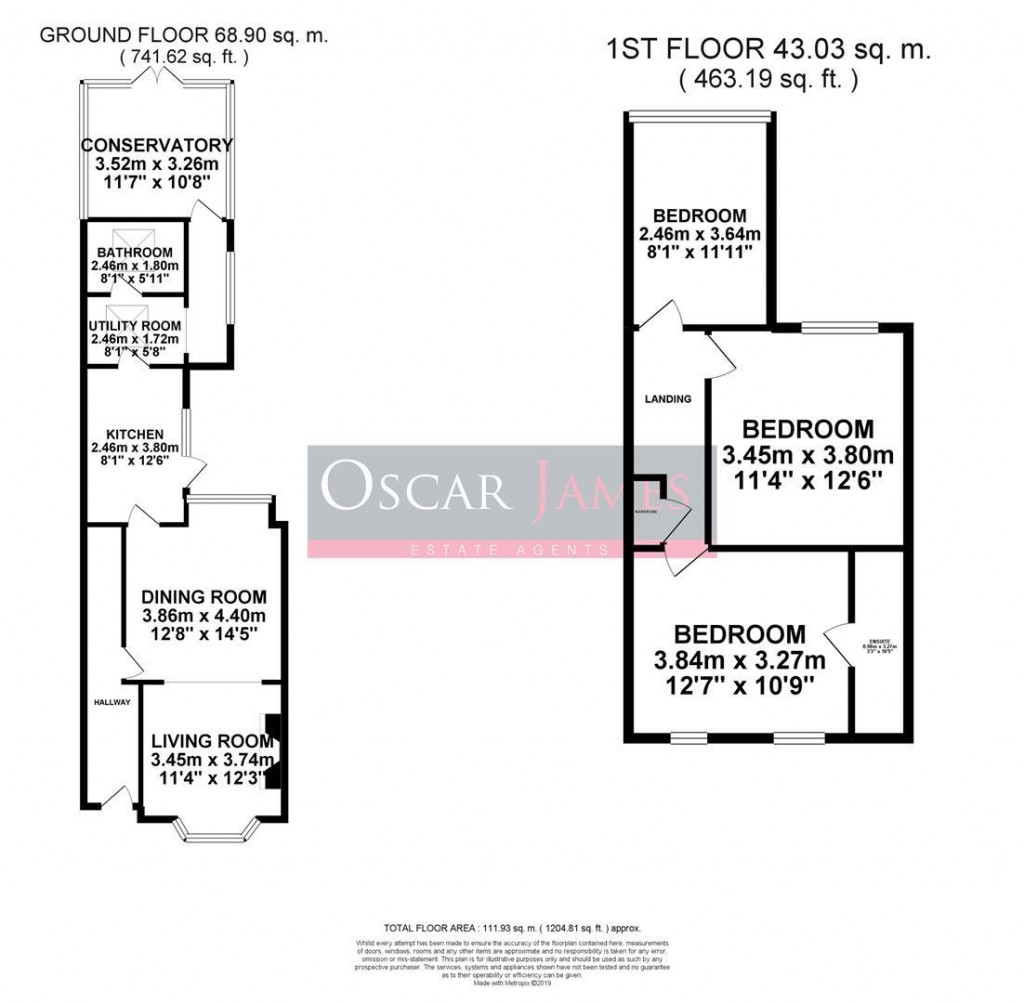 Floorplans For Station Road, Burton Latimer