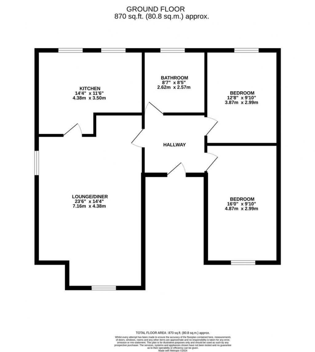 Floorplans For London Road, Kettering