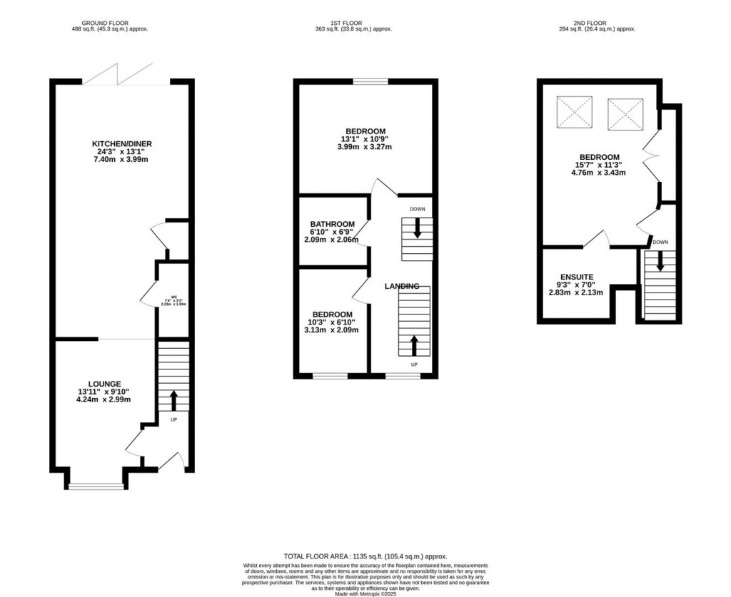 Floorplans For London Road, Kettering