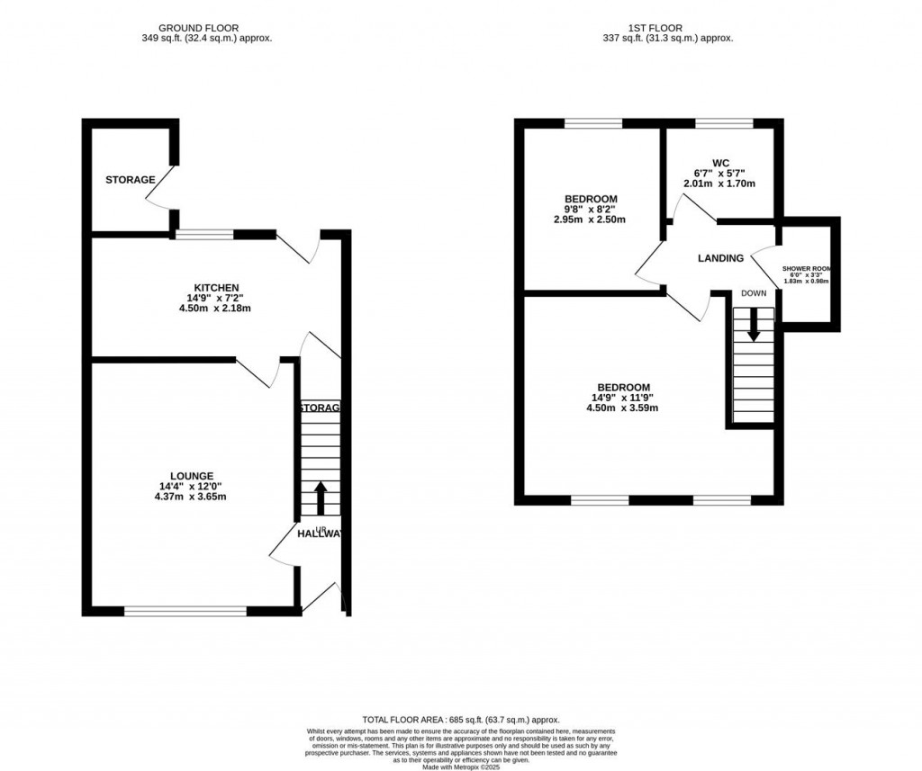 Floorplans For Mill Road, Wellingborough