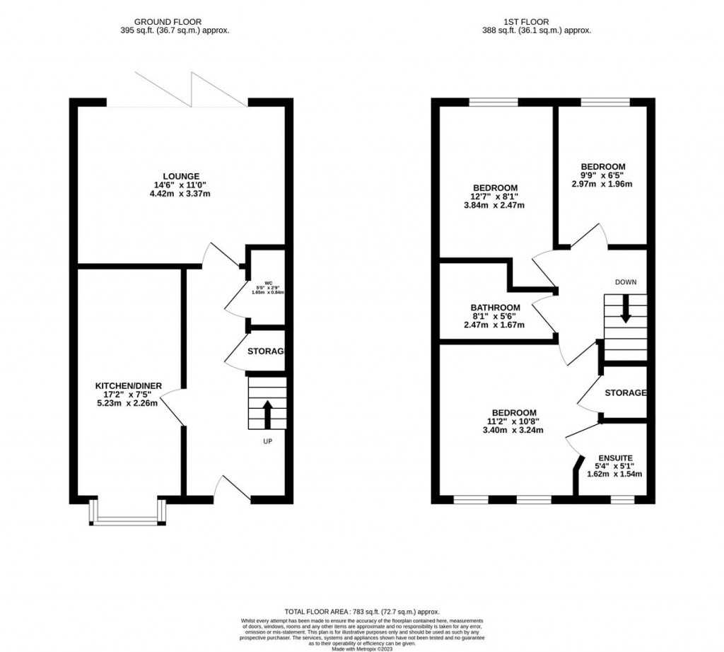 Floorplans For St. Michaels Road, Kettering