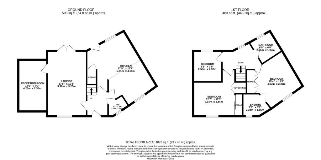 Floorplans For Rochester Road, Corby