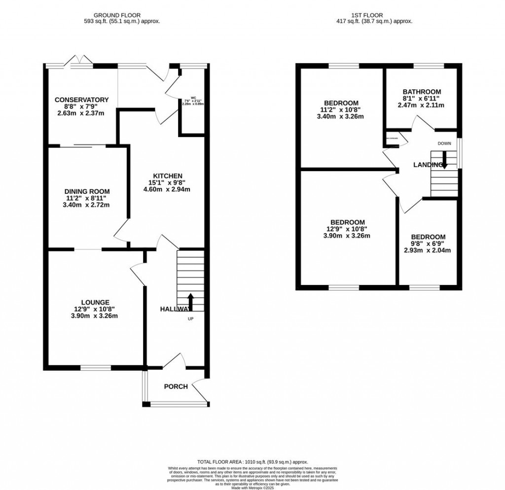 Floorplans For St. Johns Road, Kettering