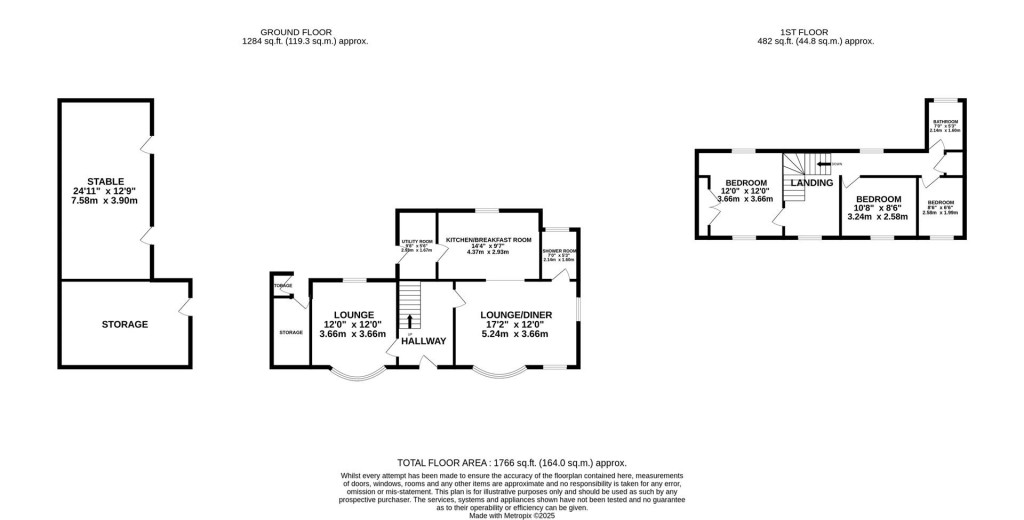 Floorplans For Main Street, Illston, Leicester