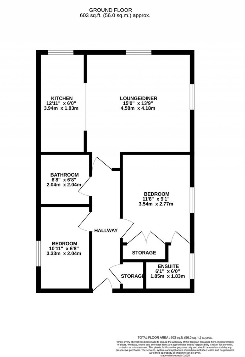Floorplans For Wentworth Drive, Corby