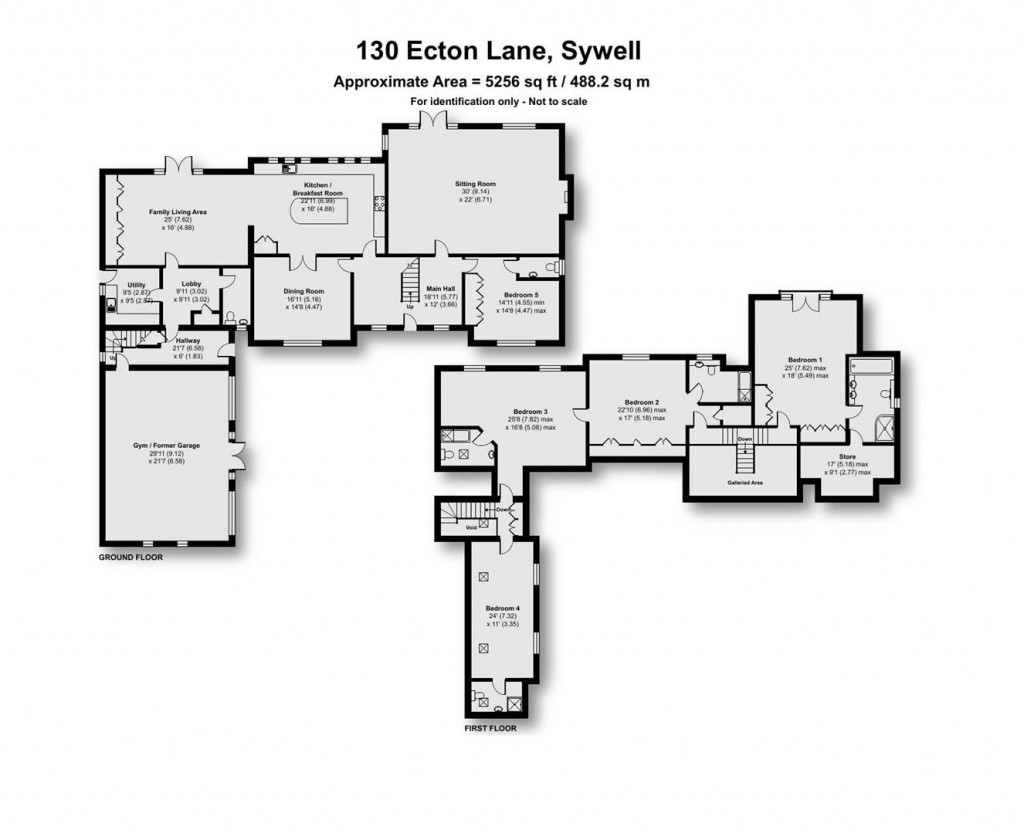 Floorplans For Ecton Lane, Sywell