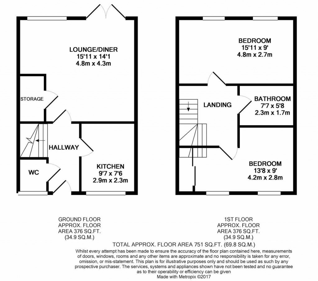 Floorplans For Epping Road, Little Stanion