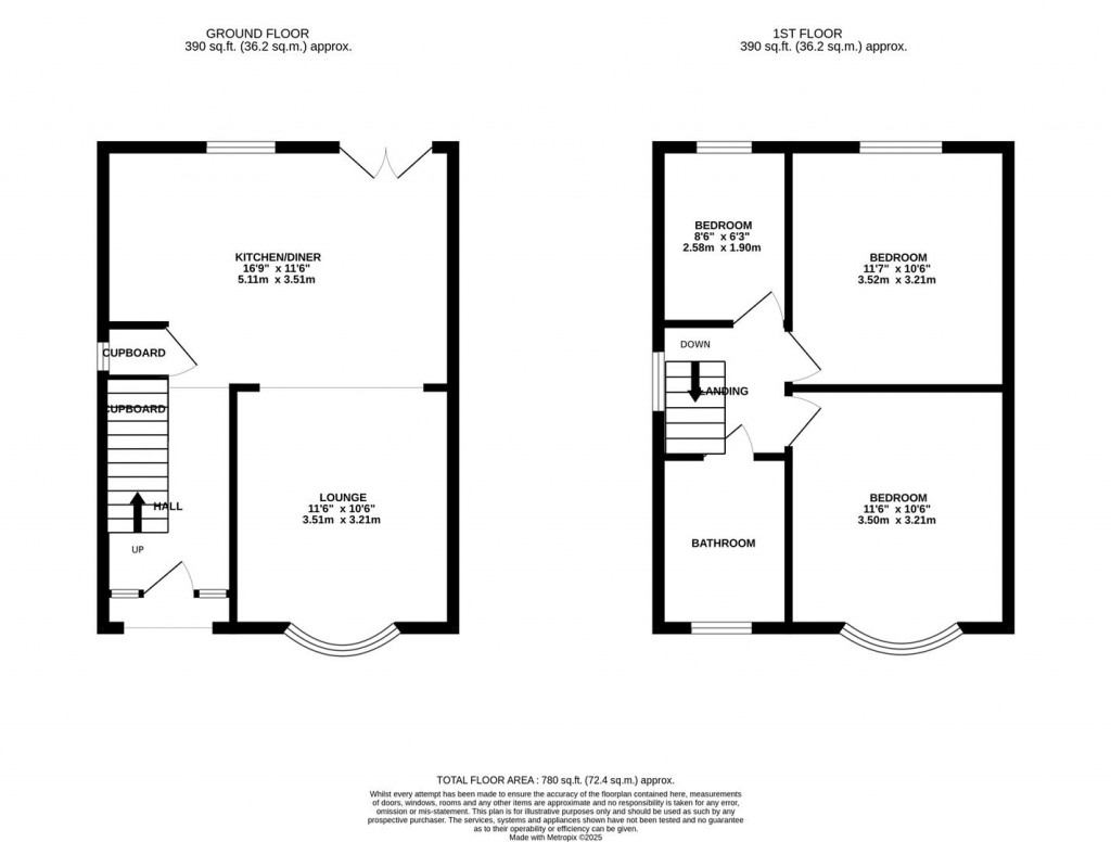 Floorplans For Beverley Road, Kettering