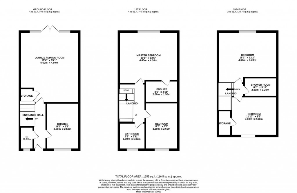 Floorplans For St. Peters Avenue, Kettering