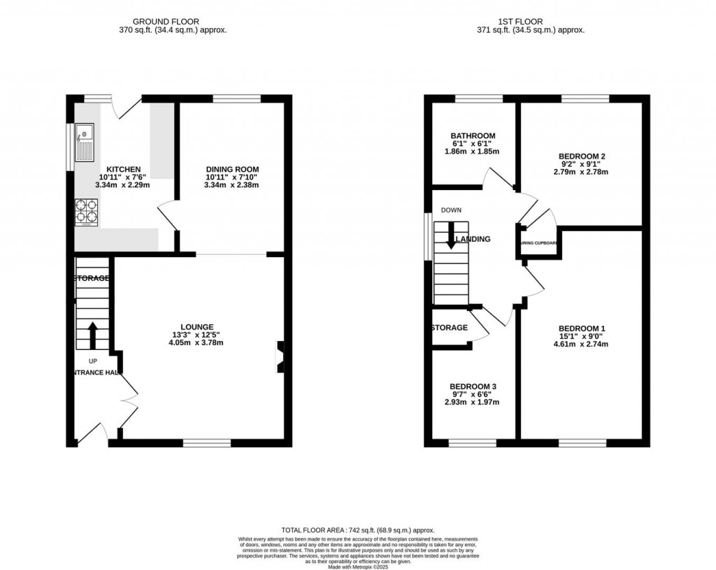 Floorplans For Beaumont Drive, Northampton