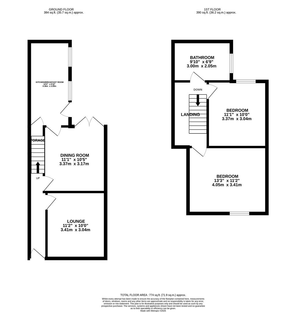 Floorplans For Nichols Street, Desborough