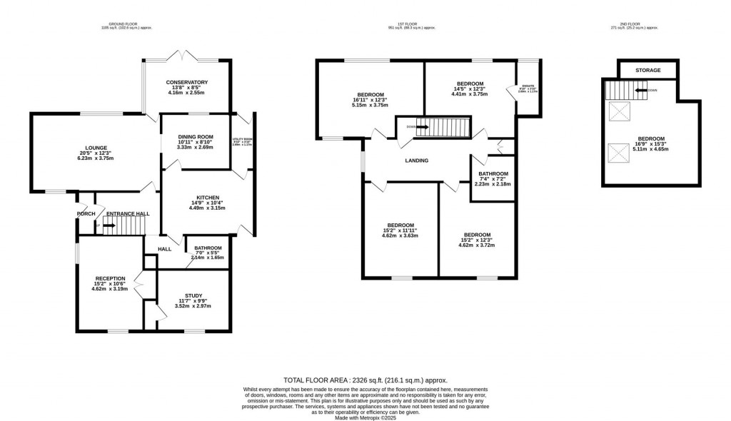 Floorplans For Hall Close, Kettering