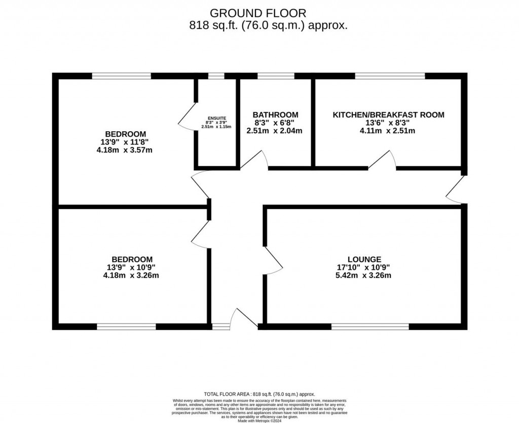 Floorplans For Kettering Road, Weldon, Corby
