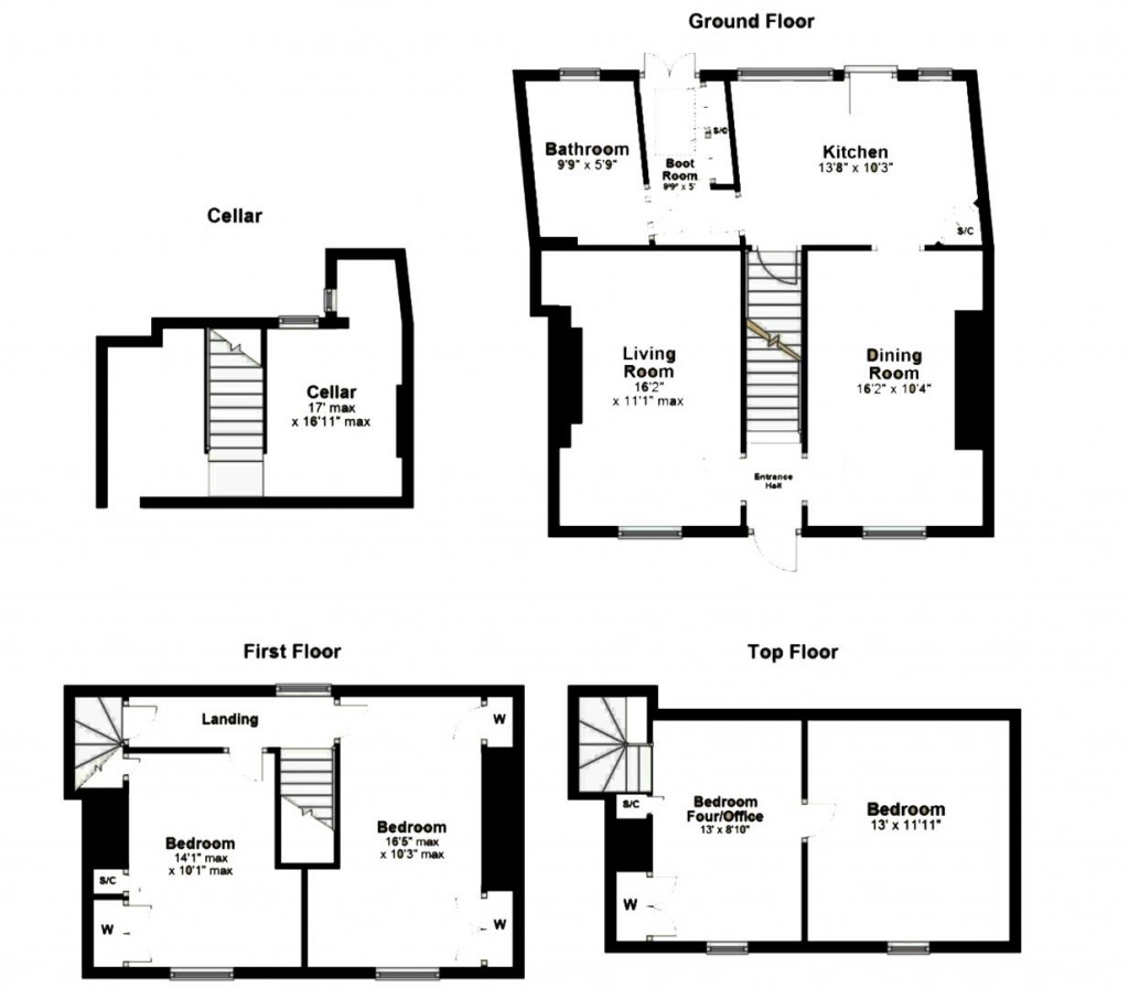 Floorplans For Broad Green, Wellingborough