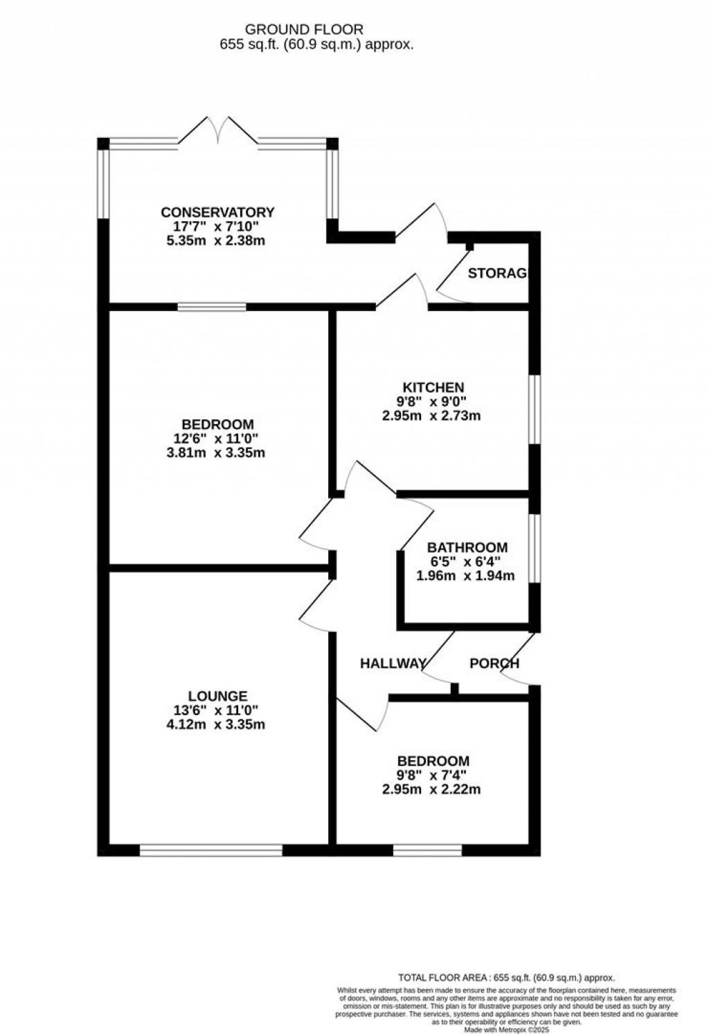 Floorplans For Coniston Road, Kettering