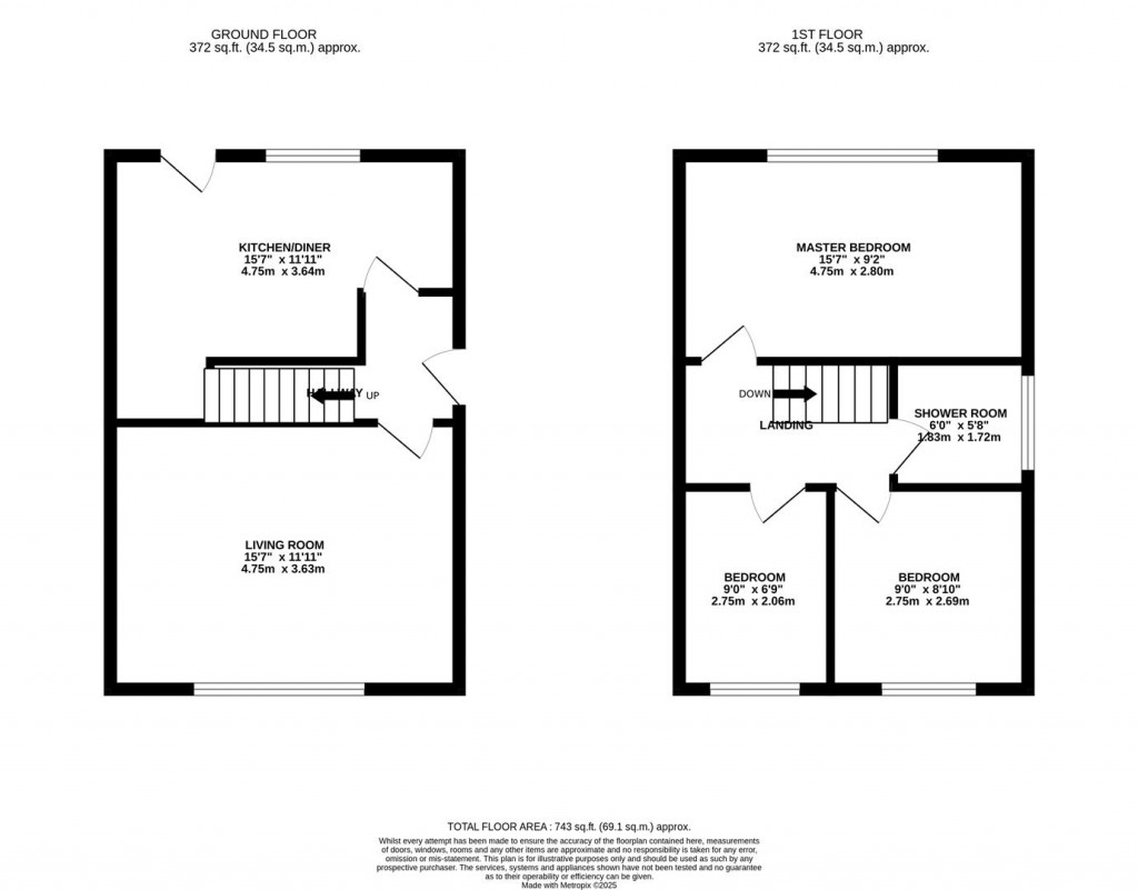 Floorplans For Langley Court, Burton Latimer
