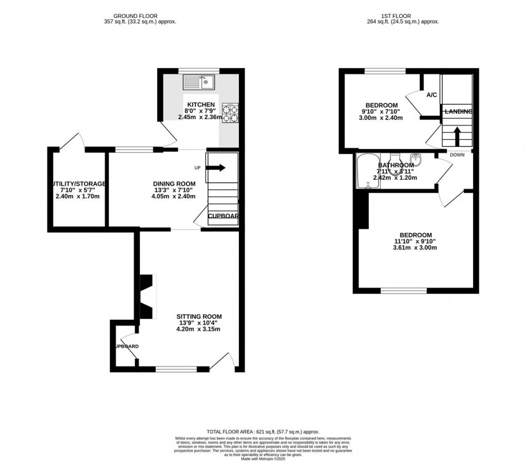 Floorplans For Gold Street, Clipston, Market Harborough