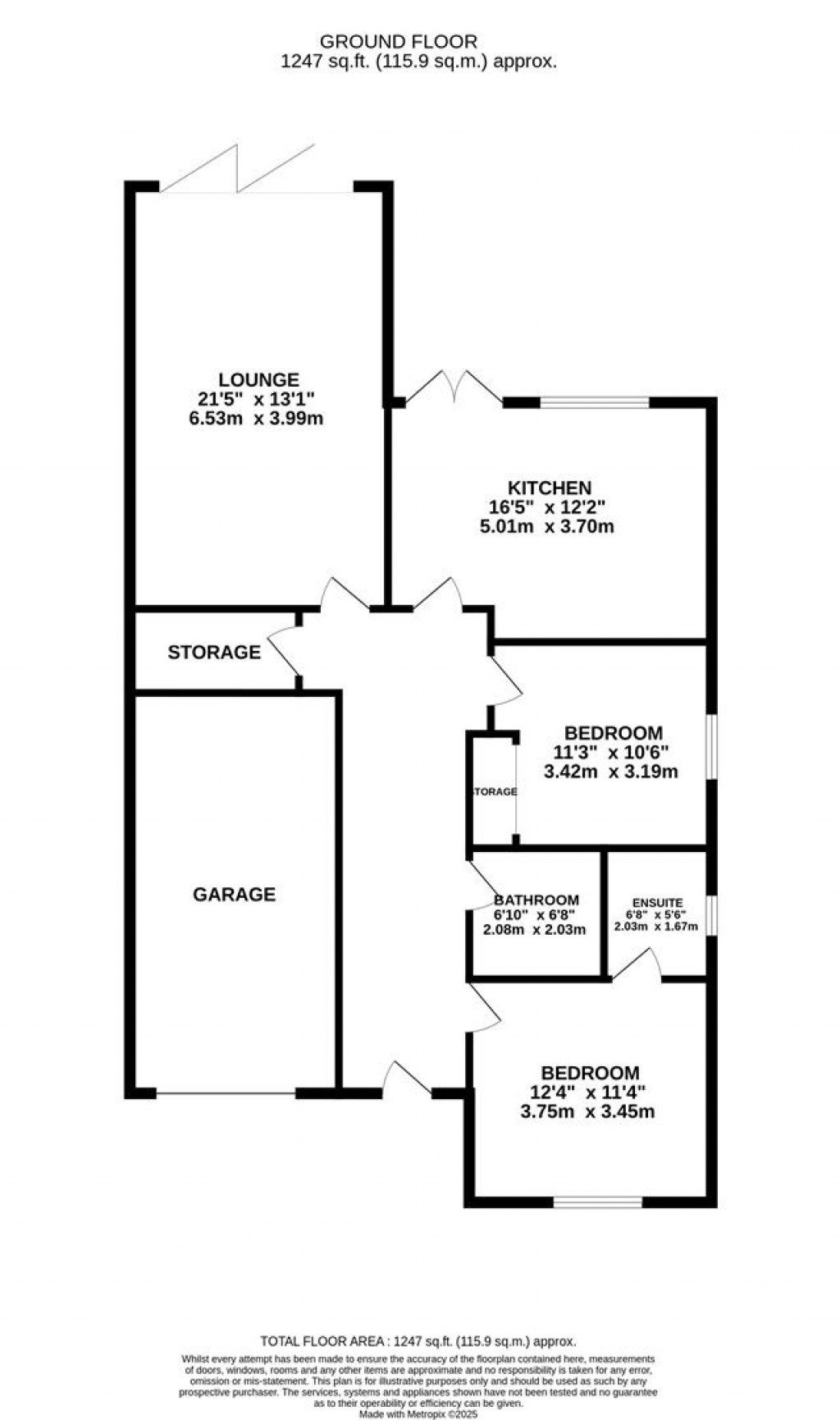 Floorplans For Howards Way, Little Addington