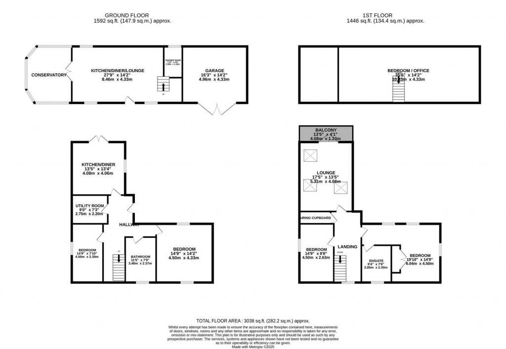 Floorplans For High Street, Great Easton, Market Harborough