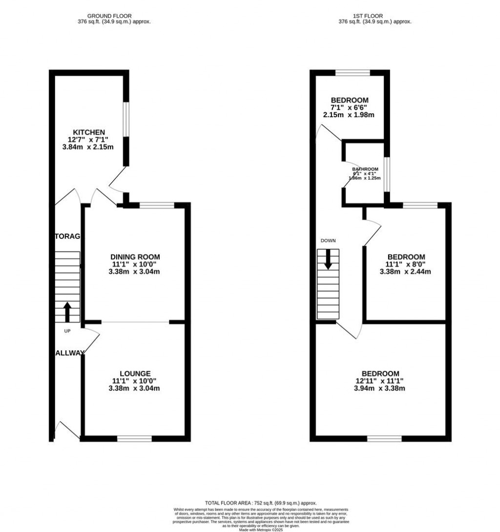Floorplans For Palk Road, Wellingborough