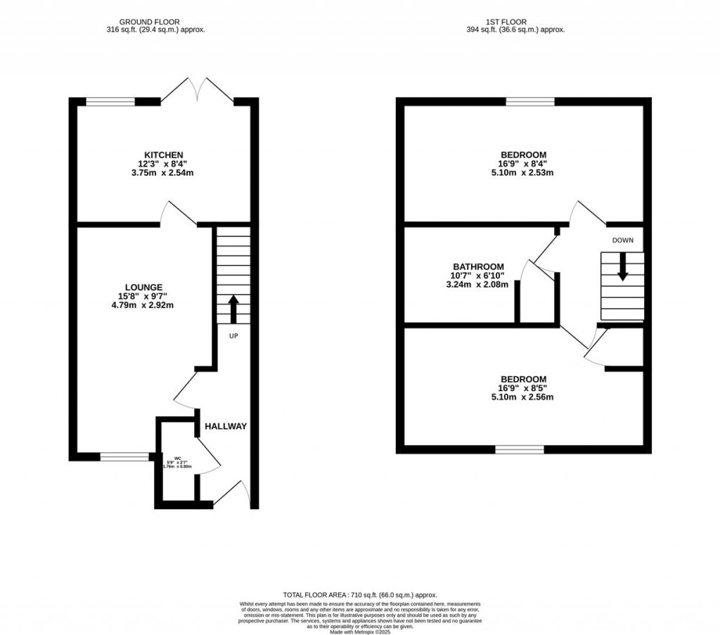 Floorplans For Stork Lane, Rothwell