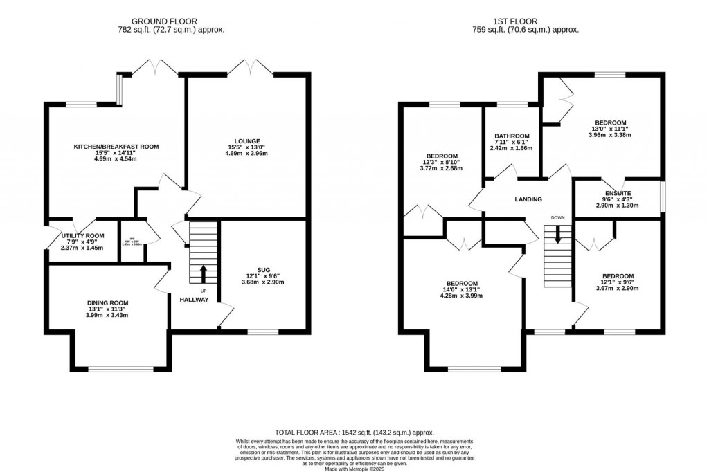 Floorplans For Kimble Close, Market Harborough