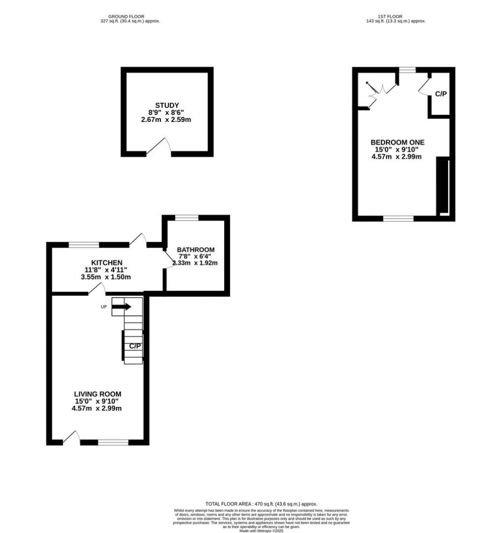 Floorplans For Church Lane, Dingley, Market Harborough