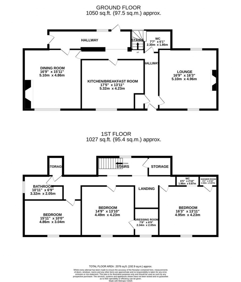 Floorplans For Queen Street, Geddington, Kettering