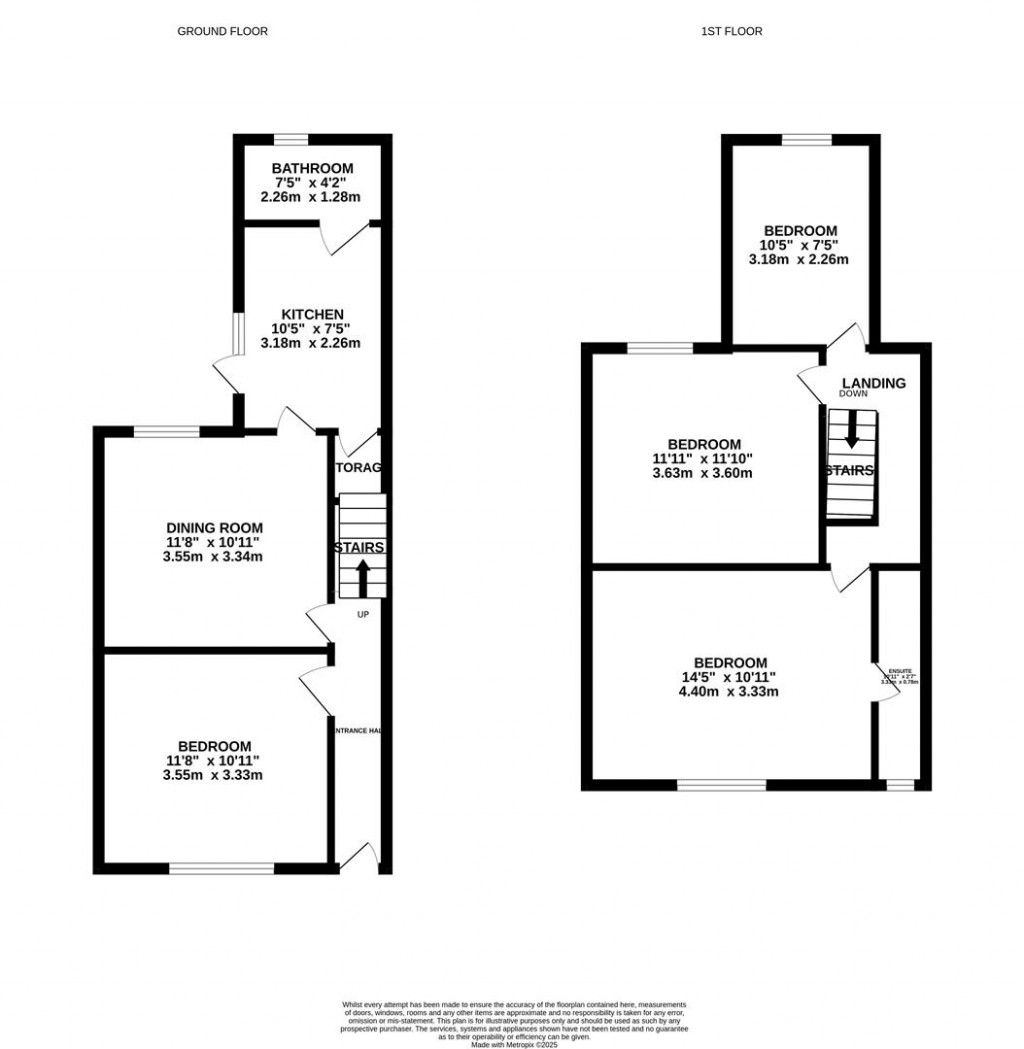 Floorplans For Fuller Street, Kettering