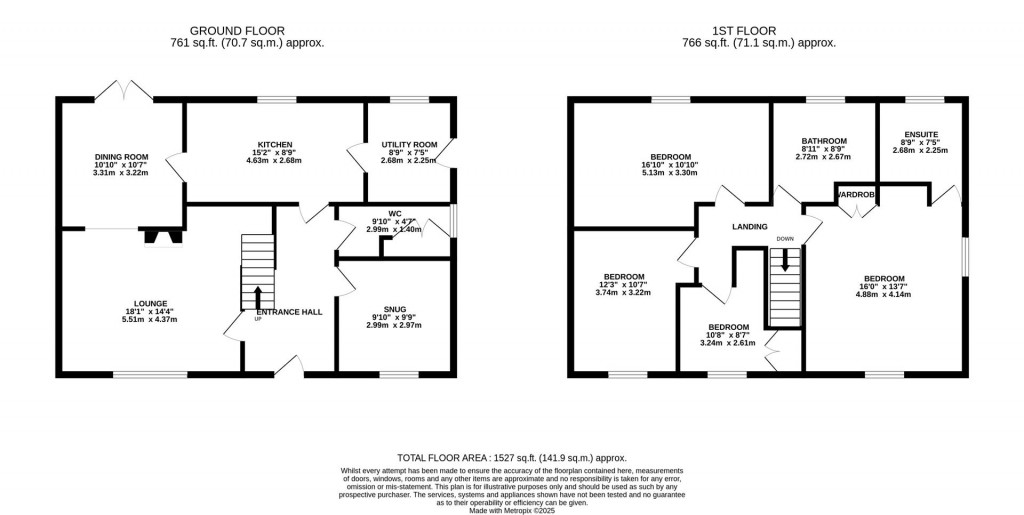 Floorplans For Isham Road, Pytchley, Kettering