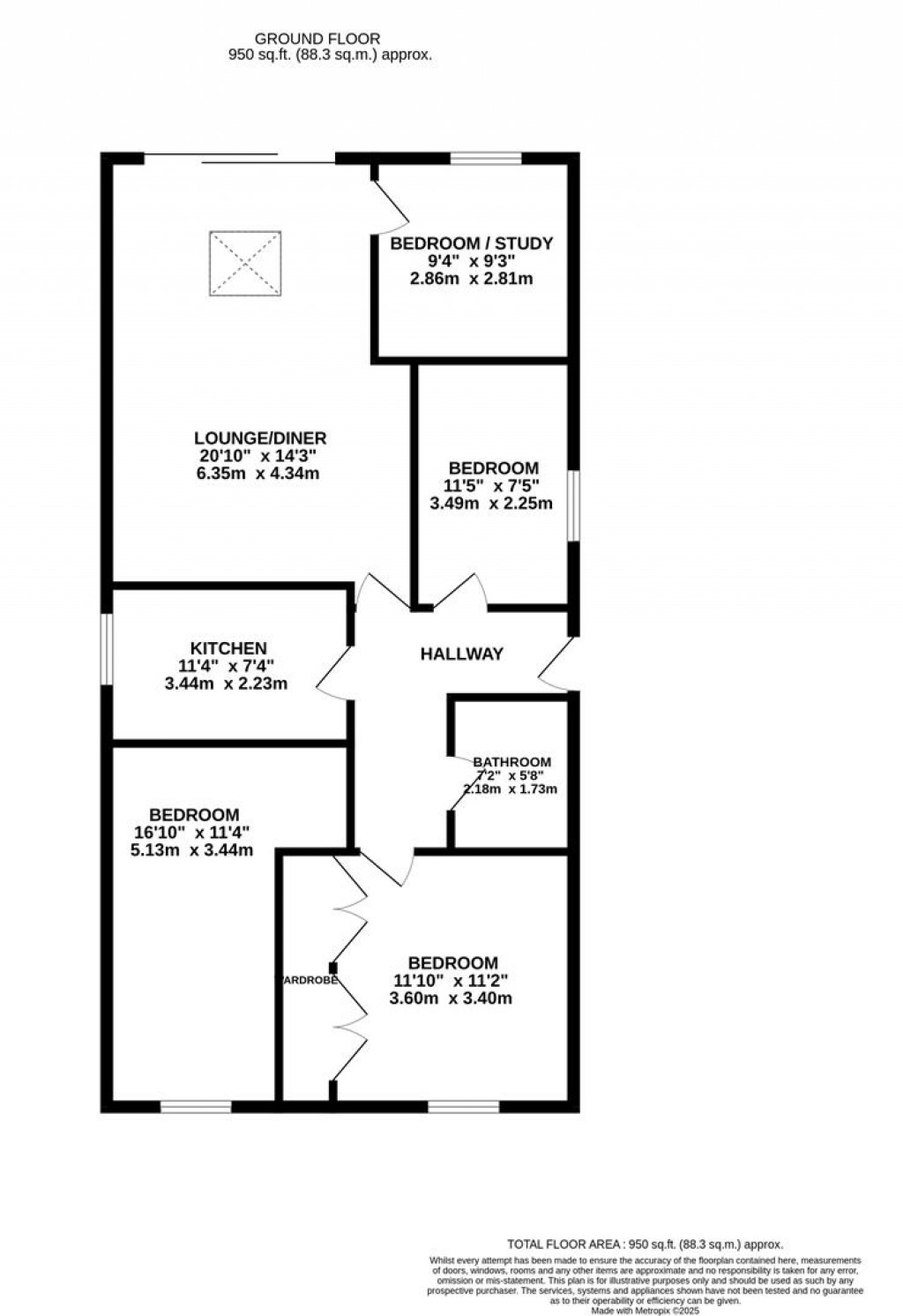 Floorplans For Langdale, Fleckney, Leicester