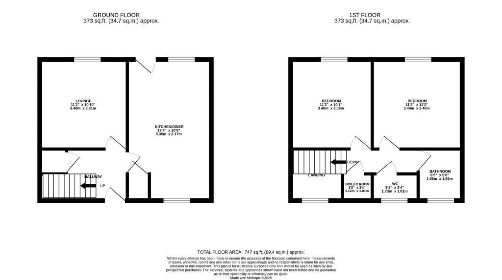 Floorplans For Burns Drive, Corby