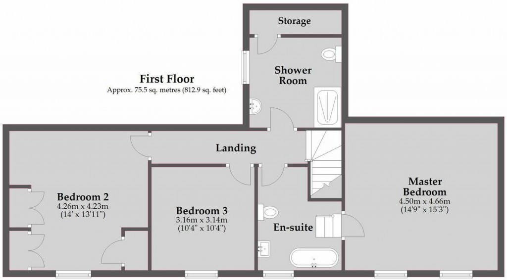 Floorplans For The Green, Little Addington