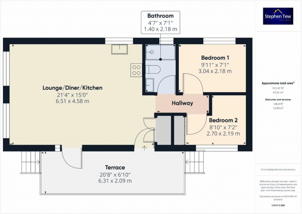 Floorplans For Ivy Avenue, Blackpool