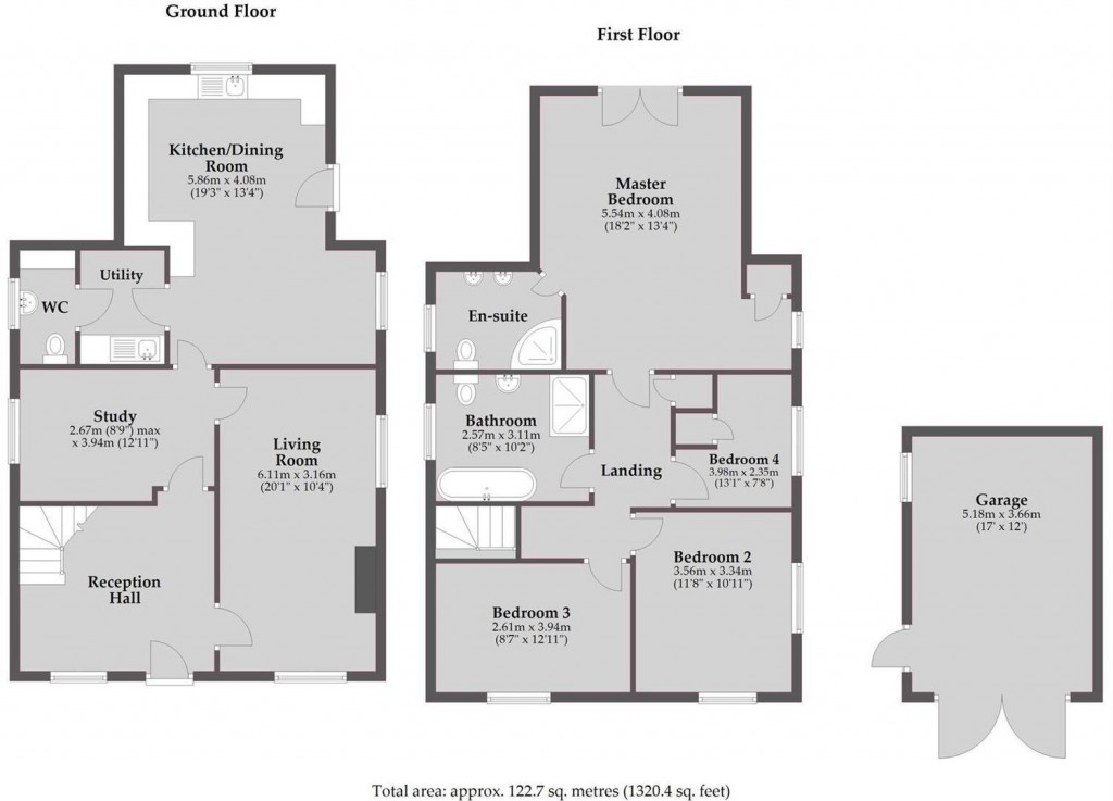 Floorplans For The Green, Little Addington
