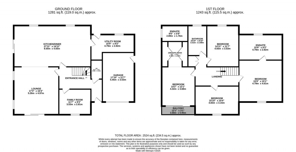 Floorplans For Wellingborough Road, Isham ** Check out our video tour**