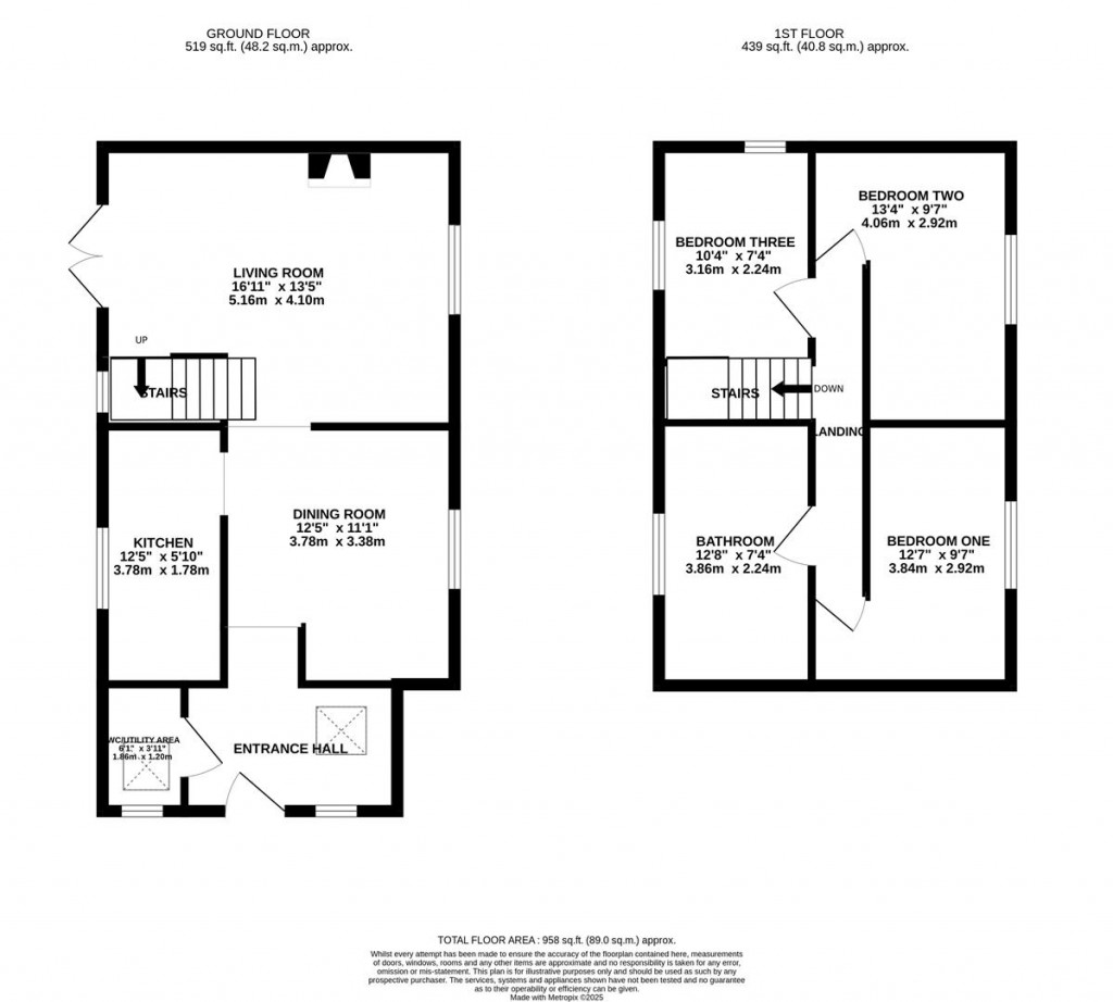 Floorplans For The Hill, Middleton, Market Harborough