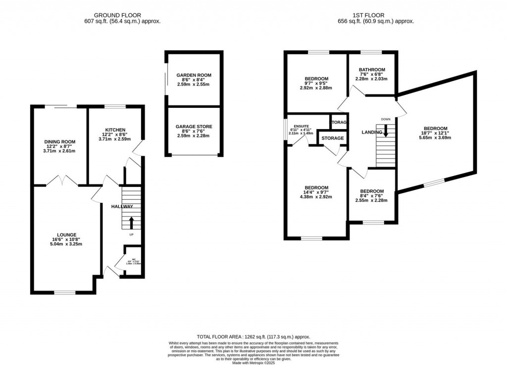 Floorplans For Temple Gardens, Rushden
