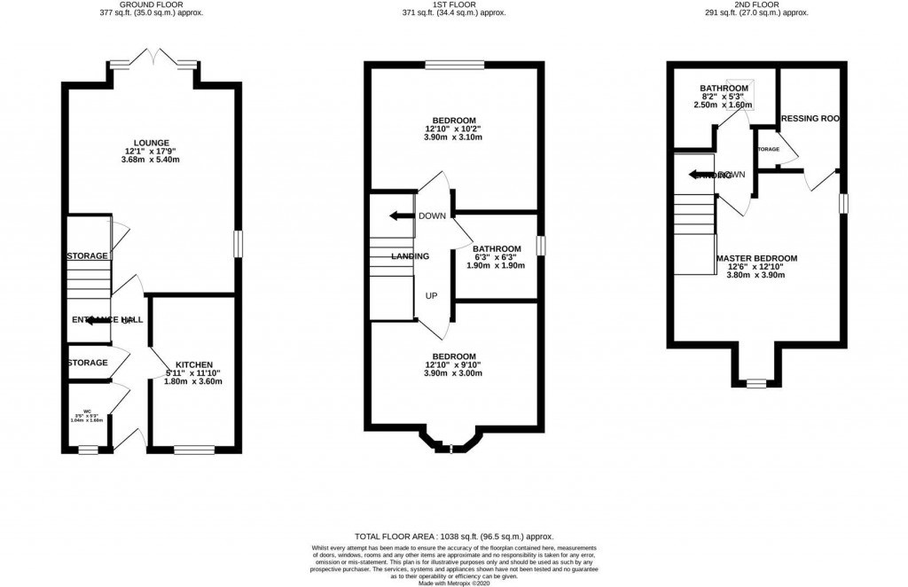 Floorplans For St. Peters Avenue, Kettering