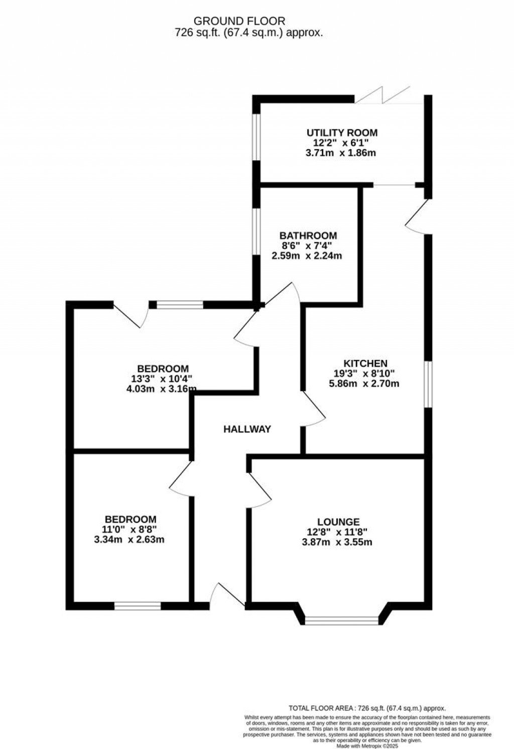 Floorplans For Underwood Road, Rothwell, Kettering