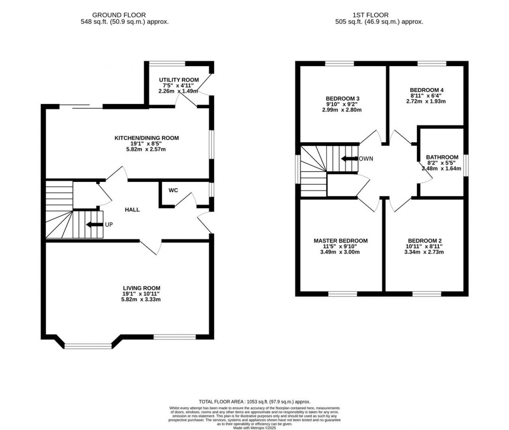 Floorplans For Connolly Close, Rothwell, Kettering