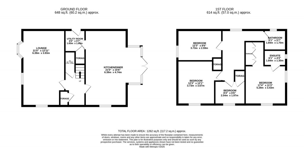Floorplans For Hardwick Avenue, Barton Seagrave, Kettering