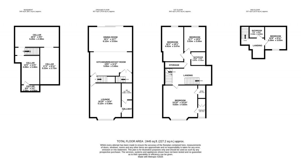 Floorplans For The Hill, Middleton, Market Harborough