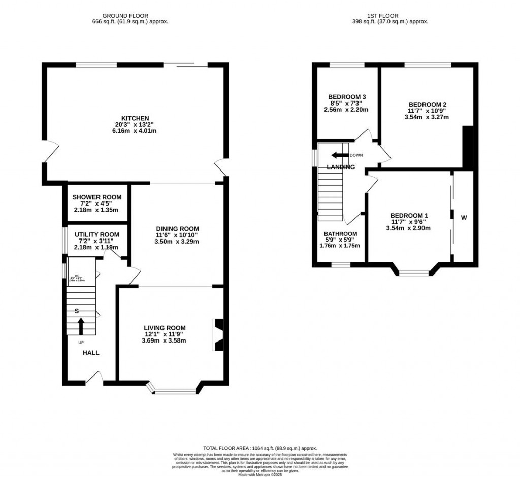 Floorplans For Welland Park Road, MARKET HARBOROUGH